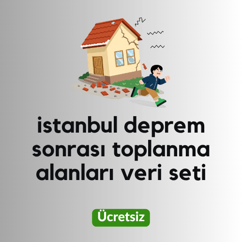 Ücretsiz İstanbul deprem veri seti