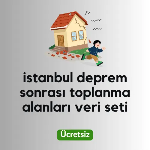 Ücretsiz İstanbul deprem veri seti