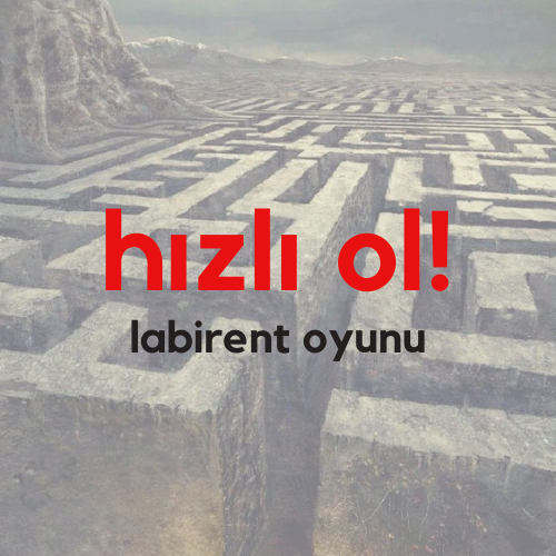 Hızlı Ol! Labirent Oyunu