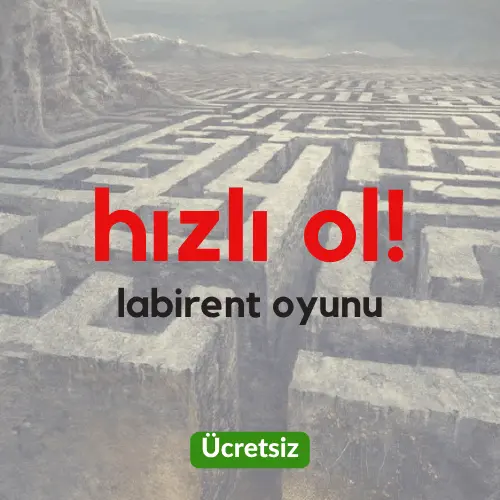 Hızlı Ol! masaüstü oyun uygulaması