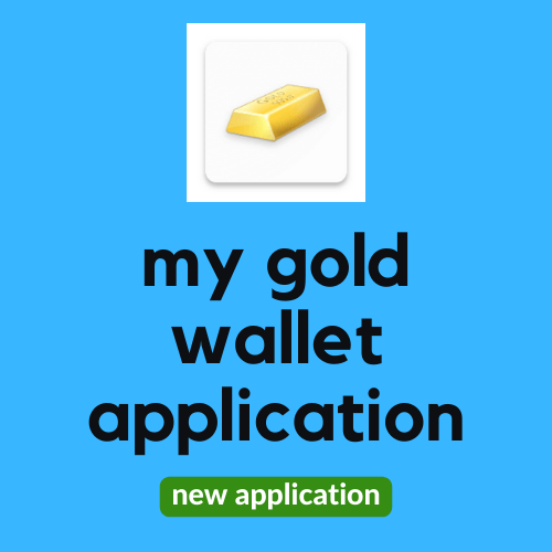 My Gold Wallet mobile app